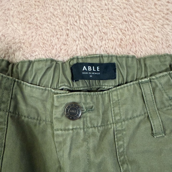 Able Forest Green Utility Pants - Picture 2 of 6